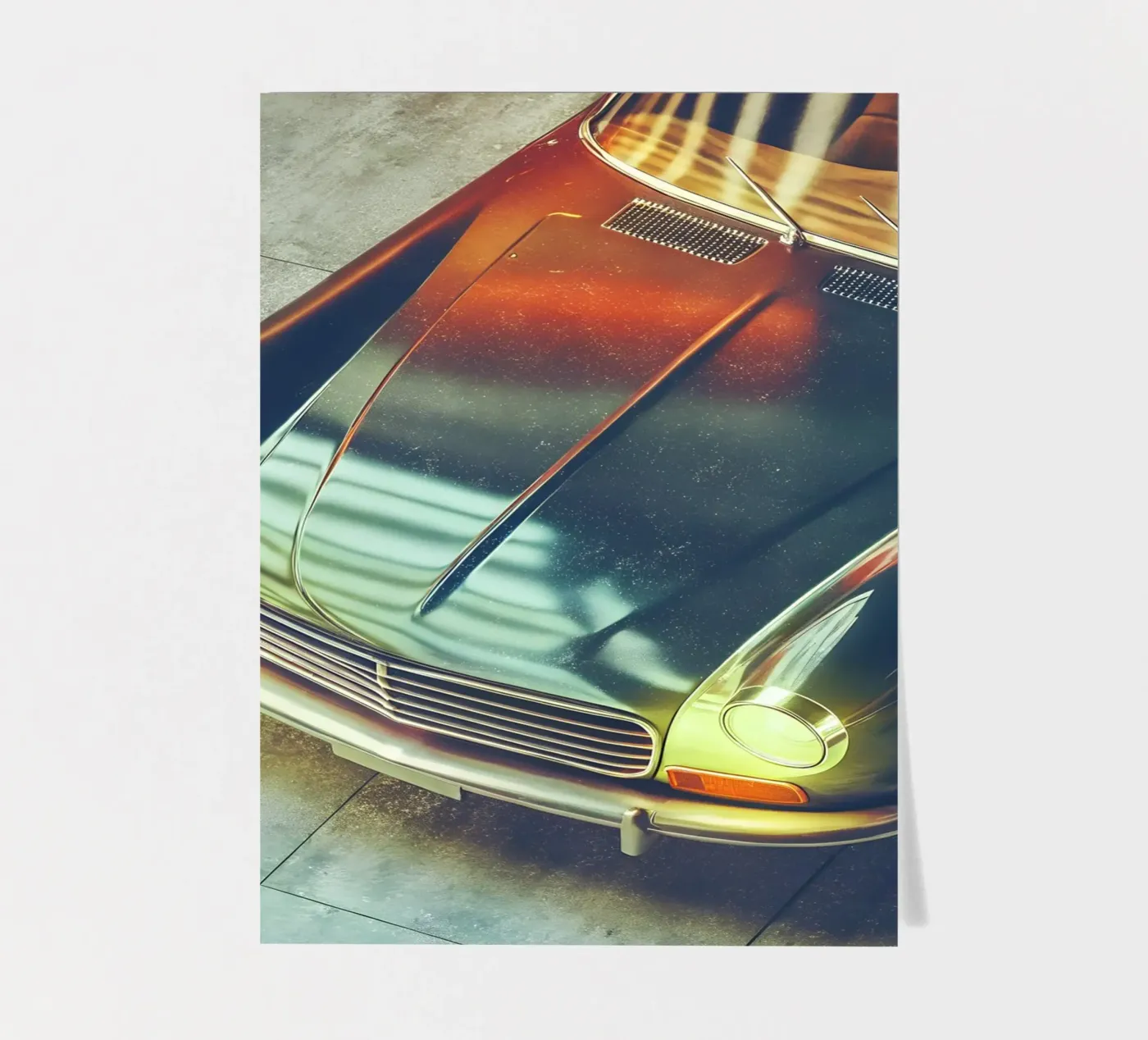 Antike Oldtimer Stickerbogen von CAR EDITION