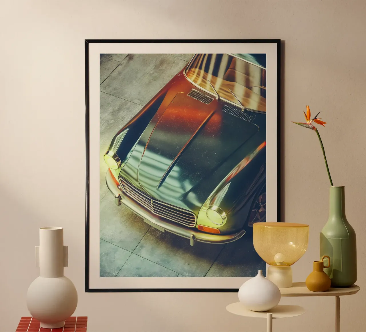 Antike Oldtimer Poster von CAR EDITION