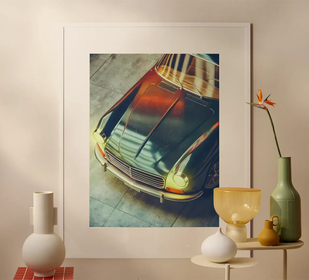 Antike Oldtimer Poster von CAR EDITION