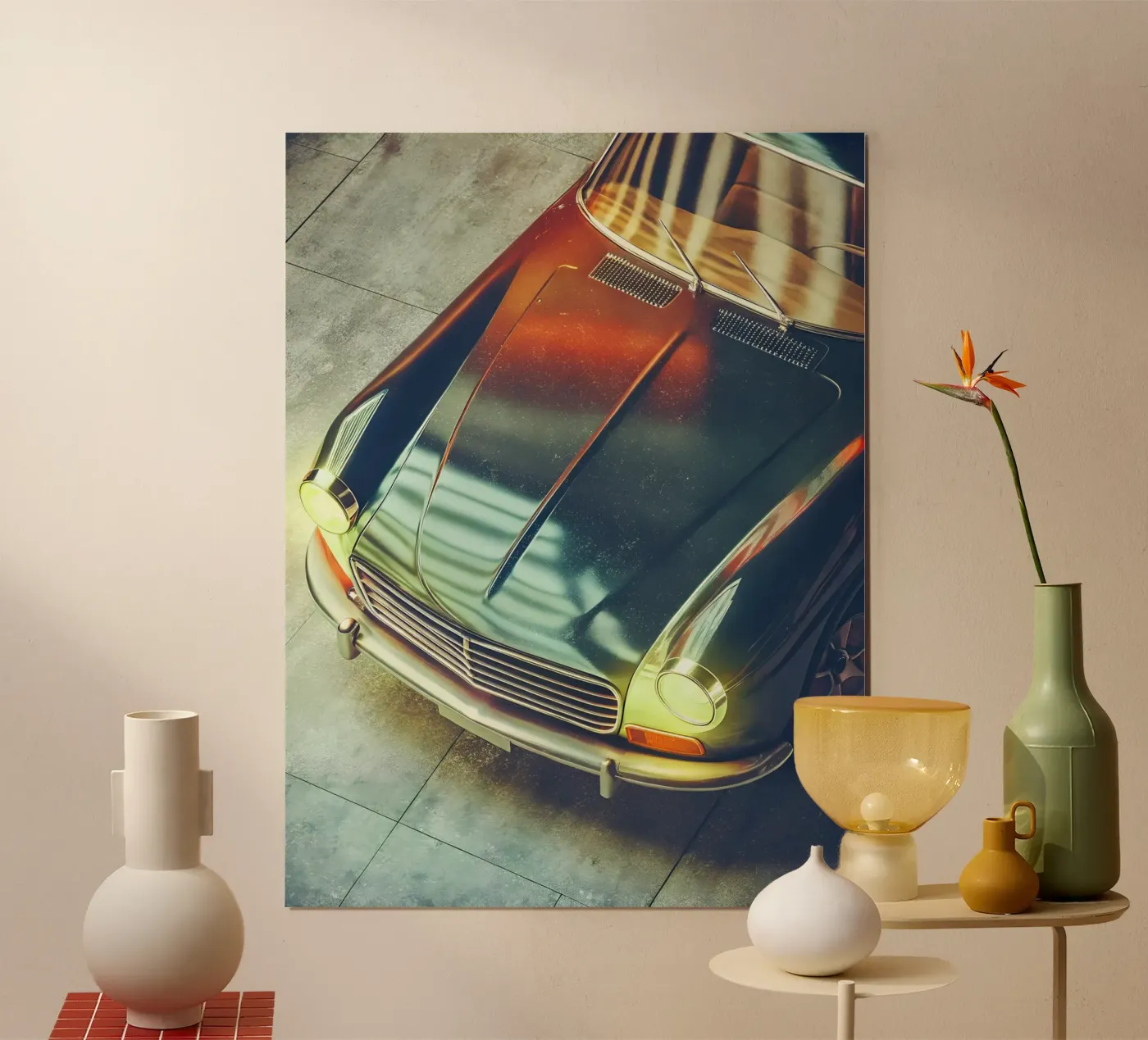 Antike Oldtimer Poster von CAR EDITION