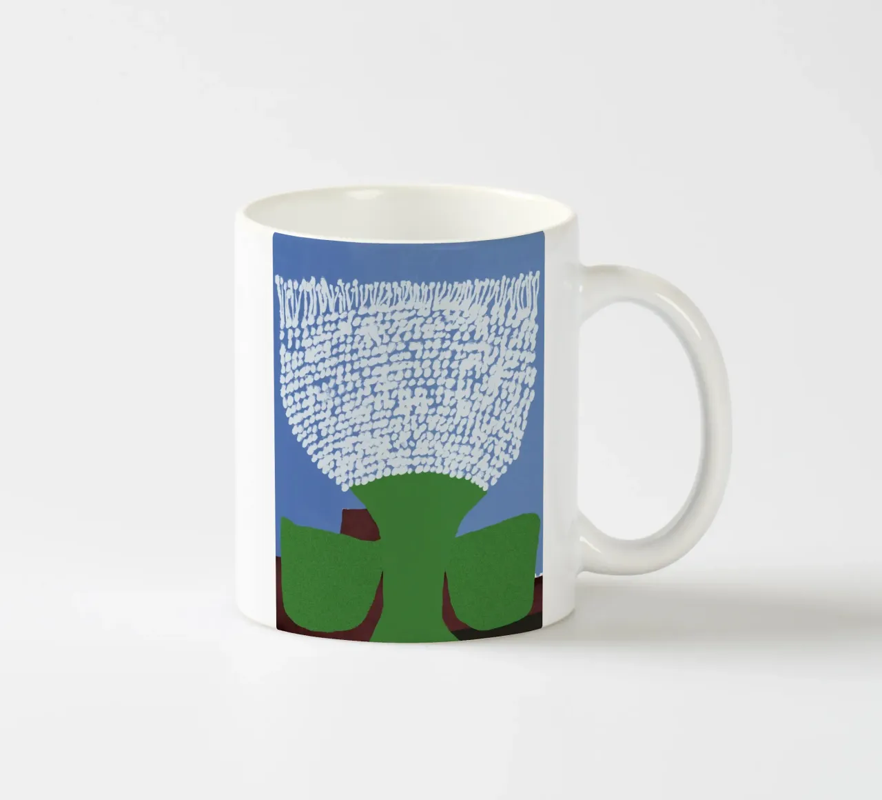Brillantini a fiori tazza in ceramica da Little Dean