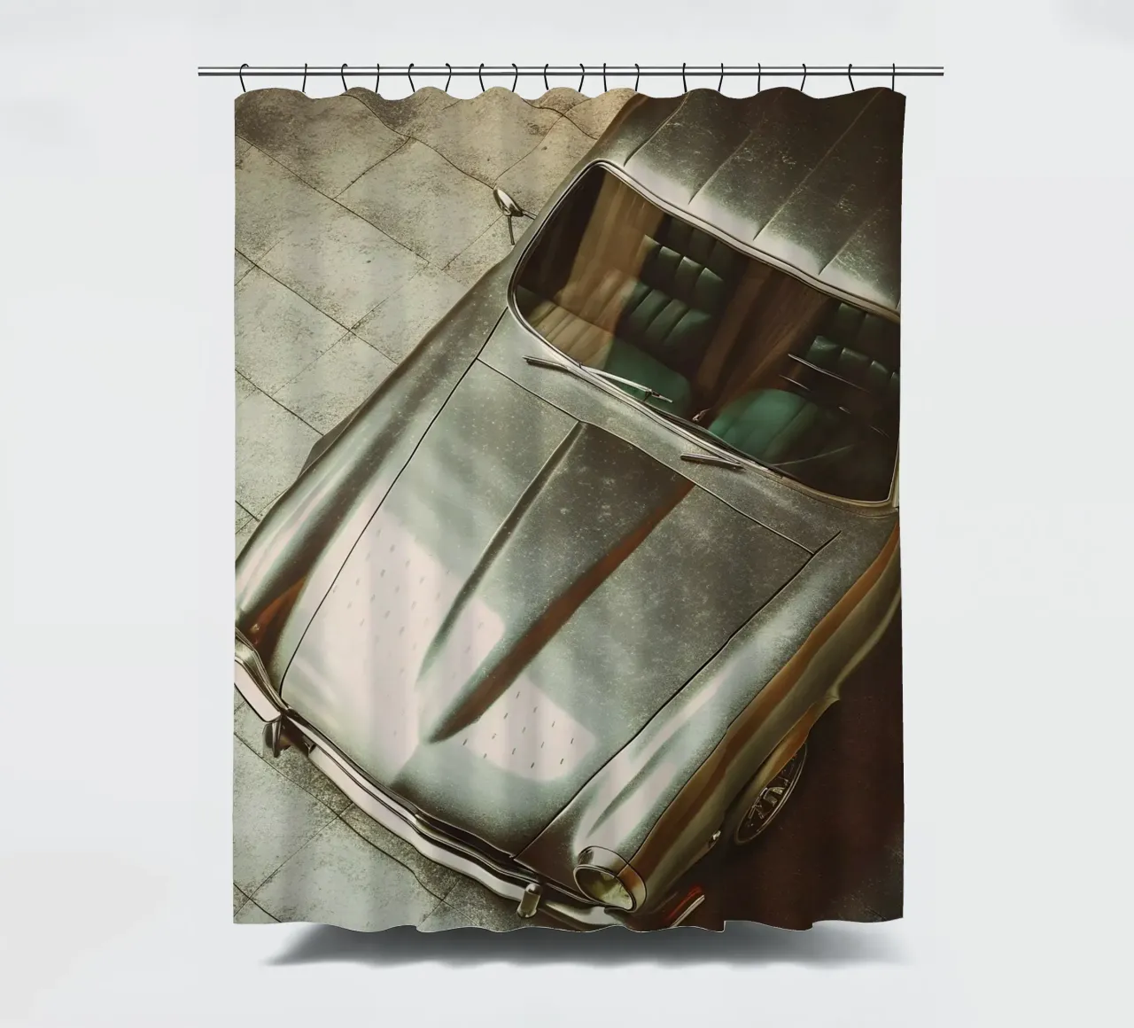 Auto d'epoca tenda da doccia da CAR EDITION