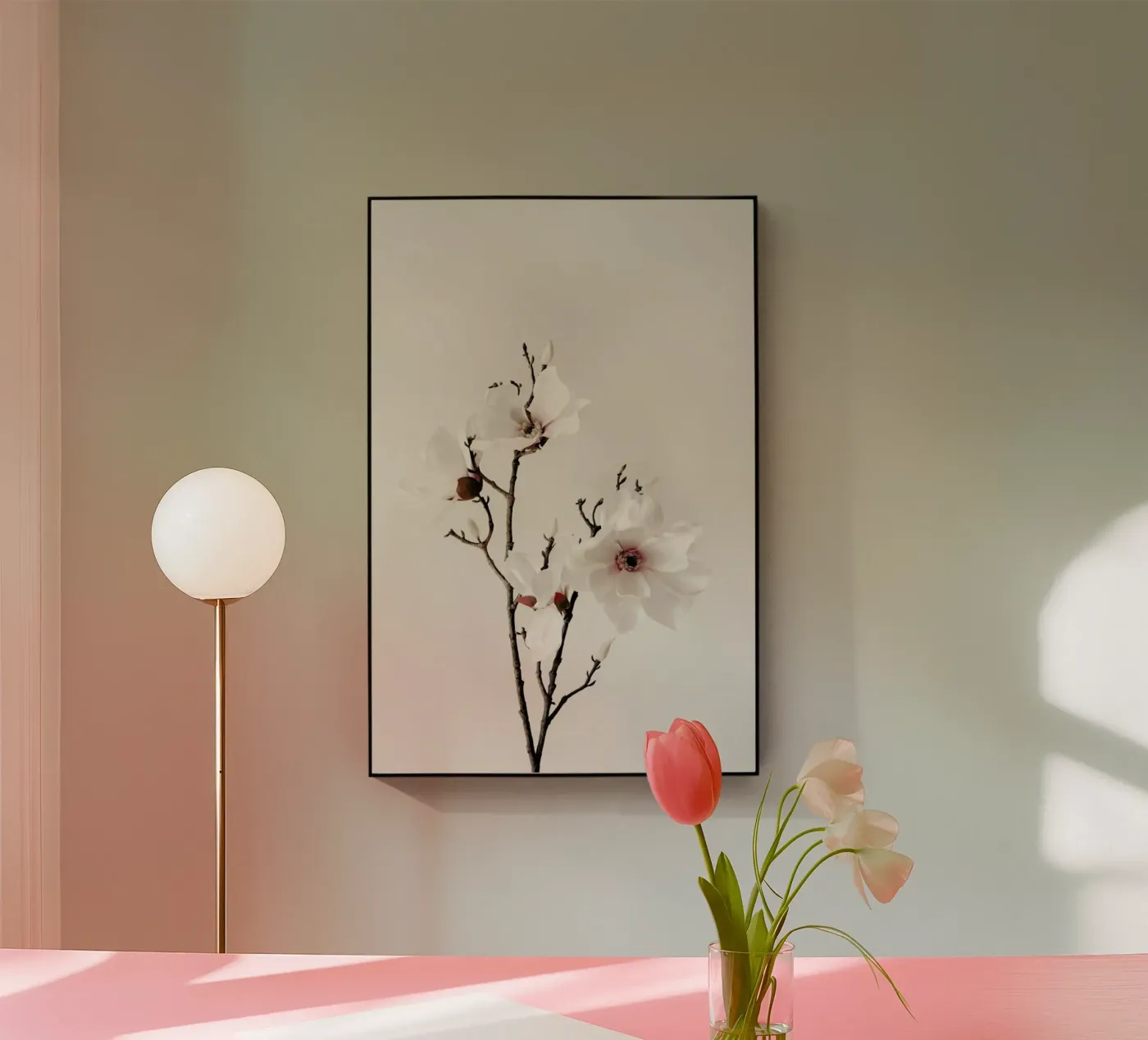 Primavera acrylic glass by Ingrid Beddoes
