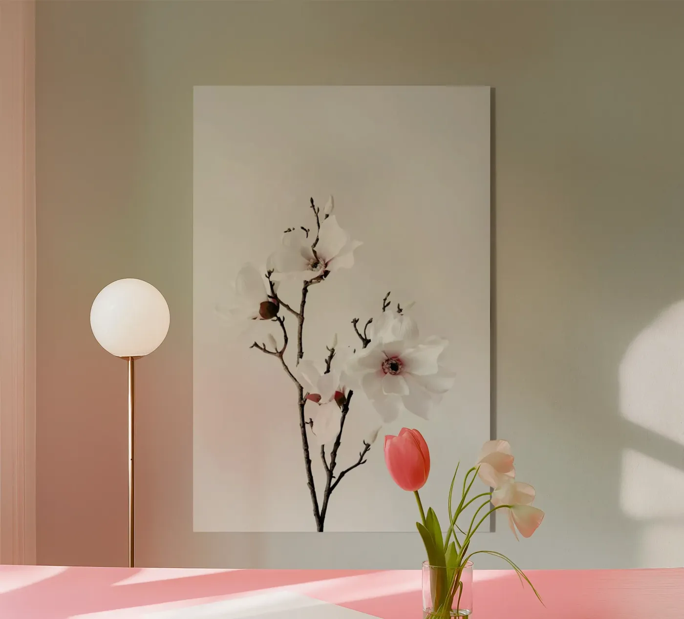 Primavera acrylic glass by Ingrid Beddoes