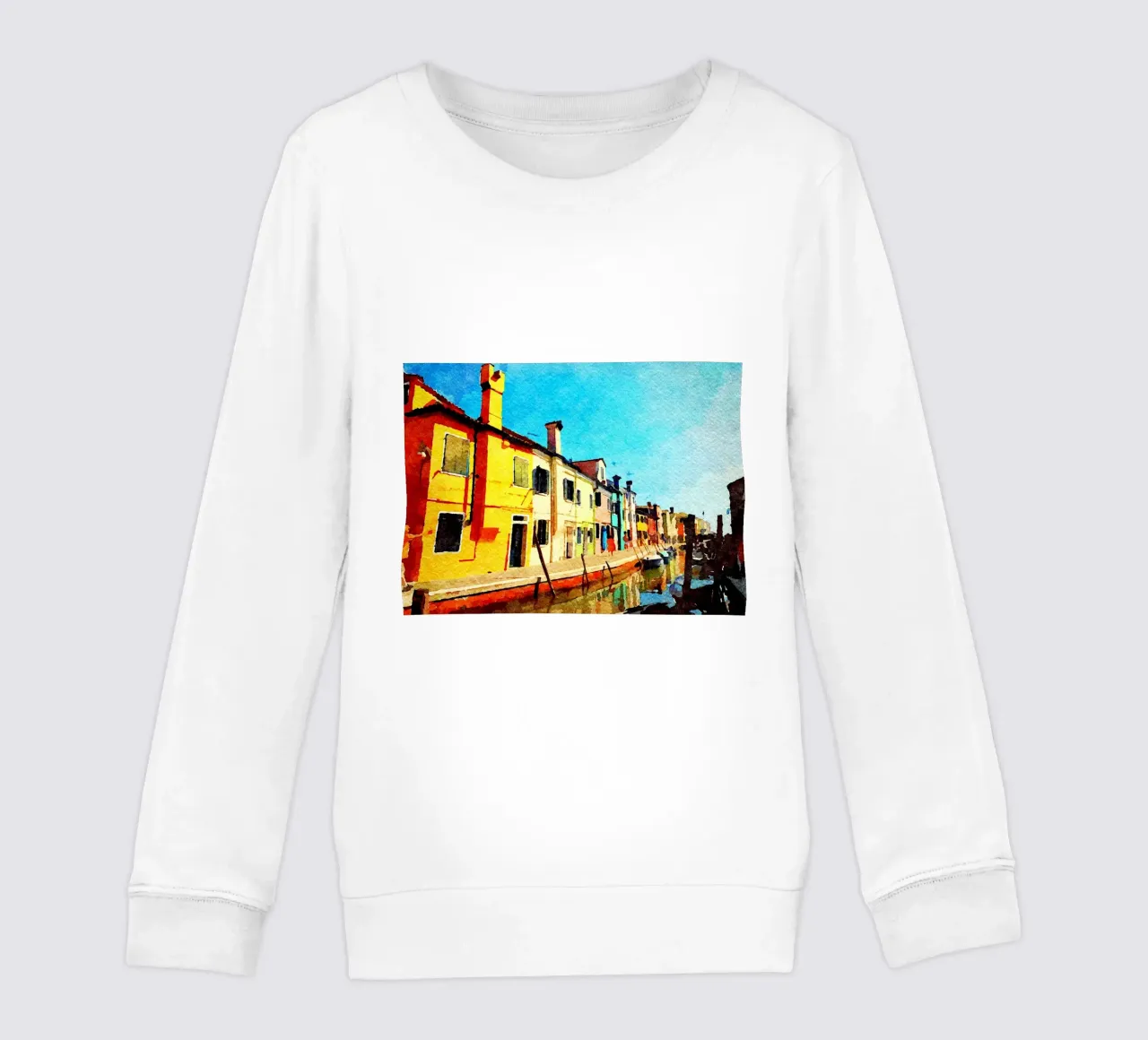 Burano felpa bambino da Massimo Frascogna