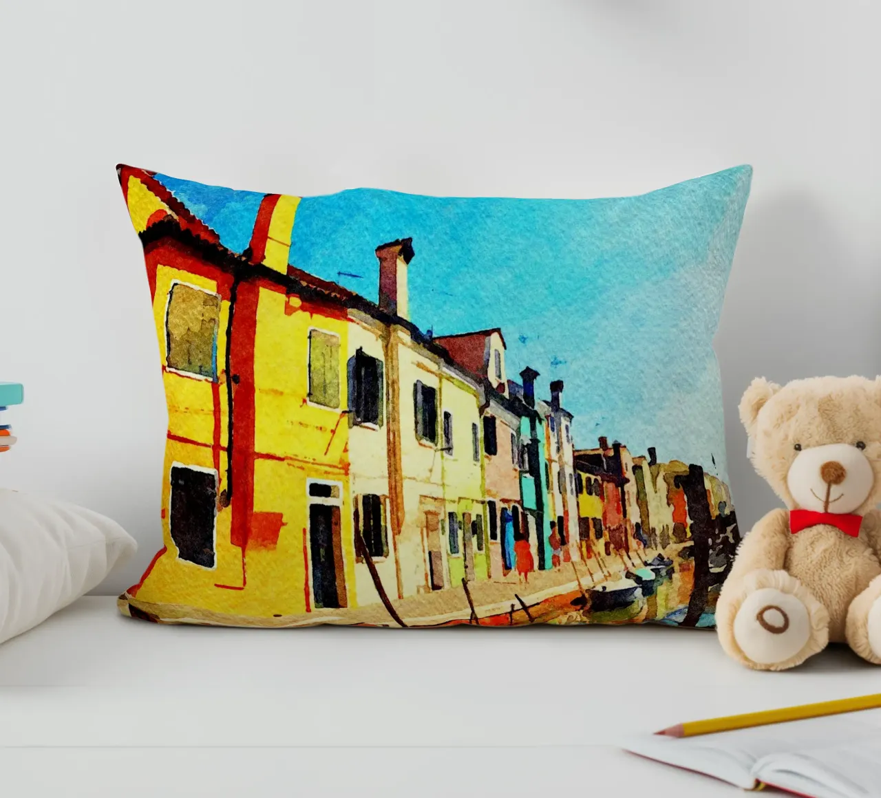 Burano cuscino da Massimo Frascogna