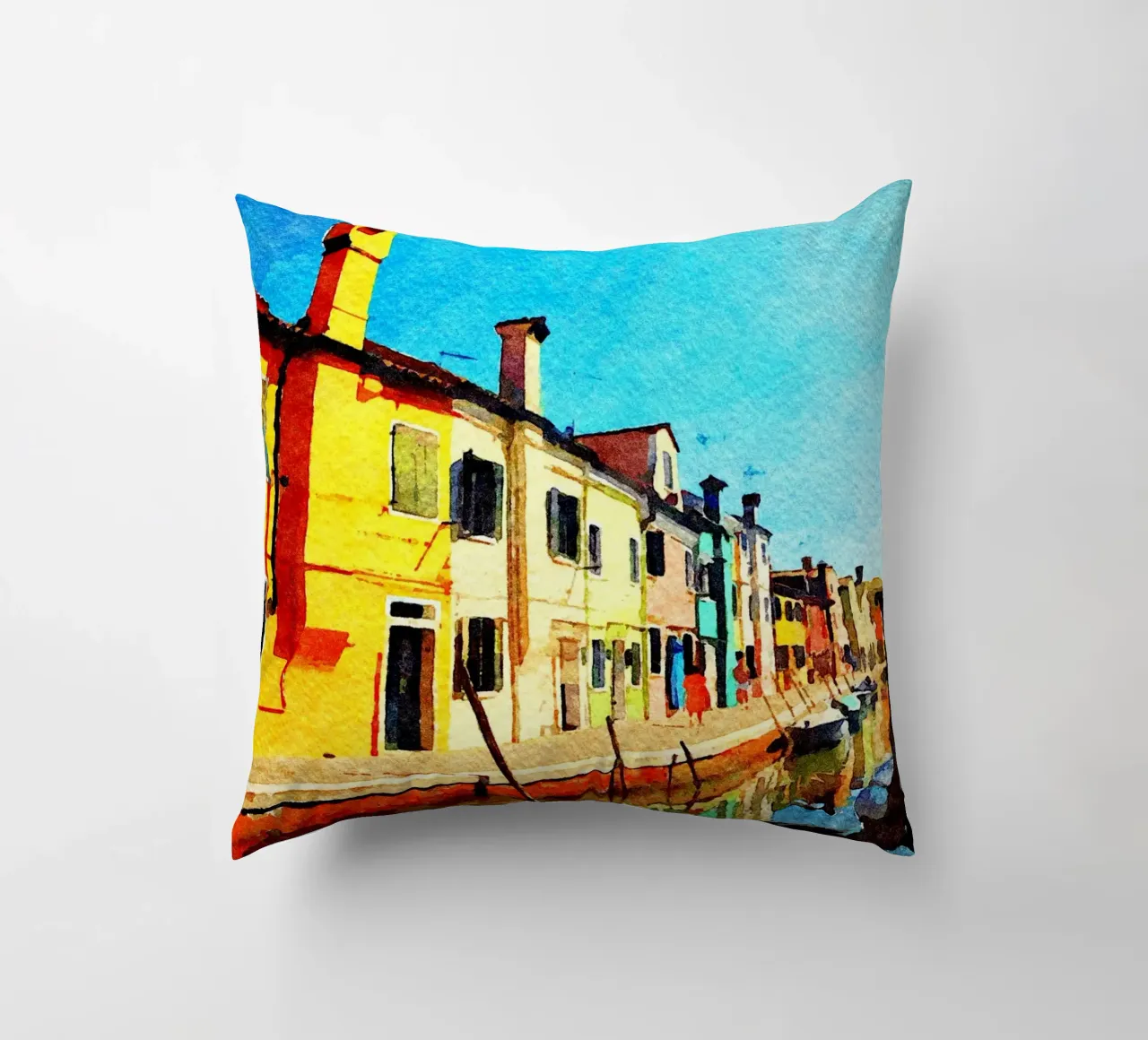 Burano cuscino da Massimo Frascogna