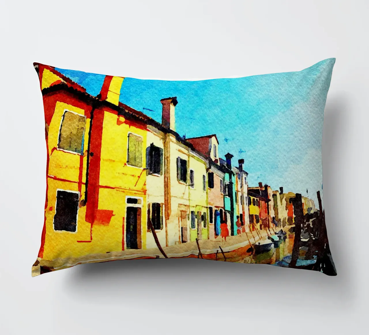 Burano cuscino da Massimo Frascogna
