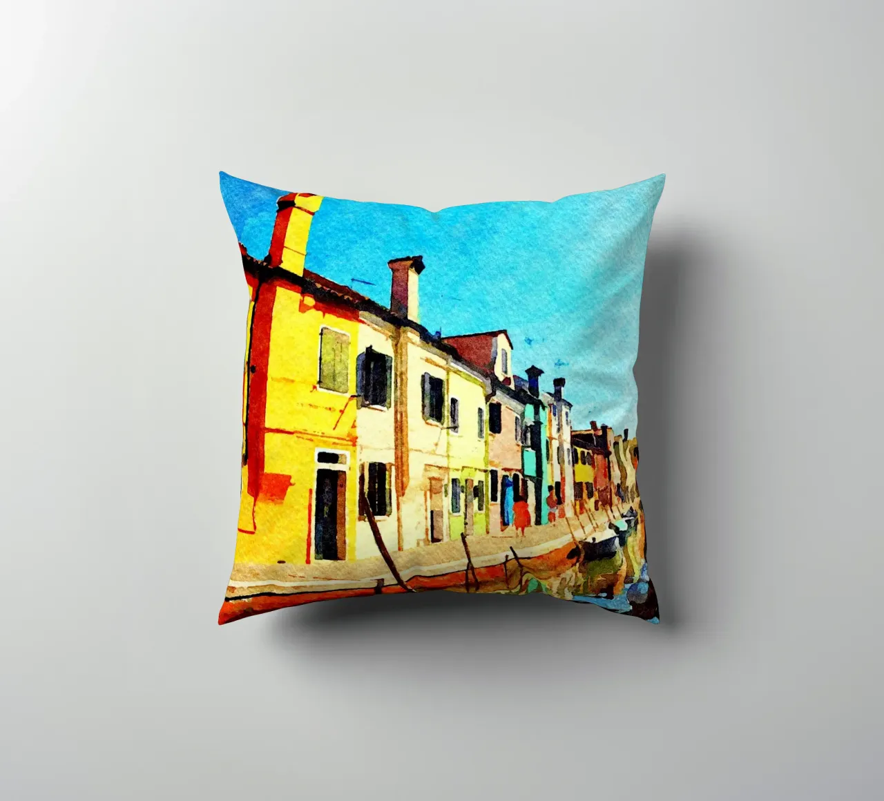 Burano cuscino da Massimo Frascogna