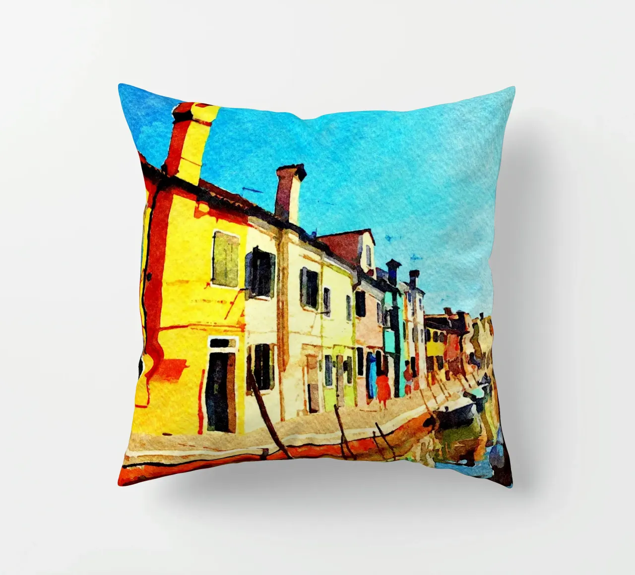 Burano cuscino da Massimo Frascogna