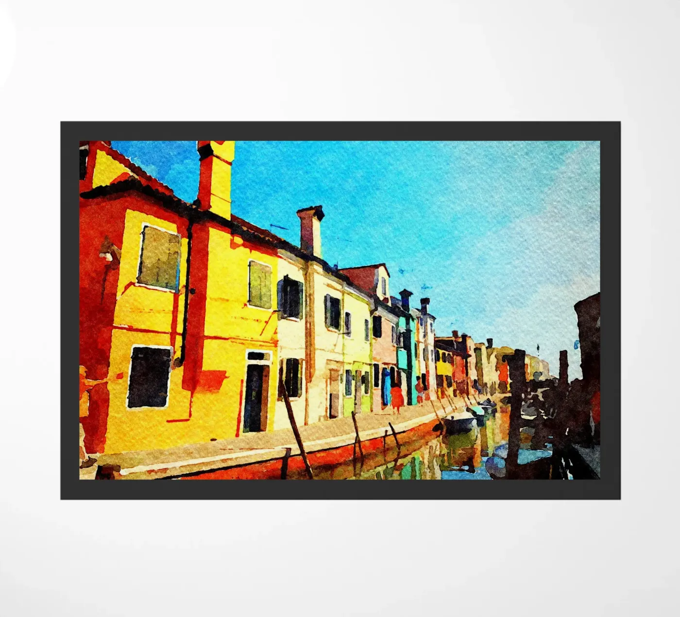 Burano Fußmatte von Massimo Frascogna
