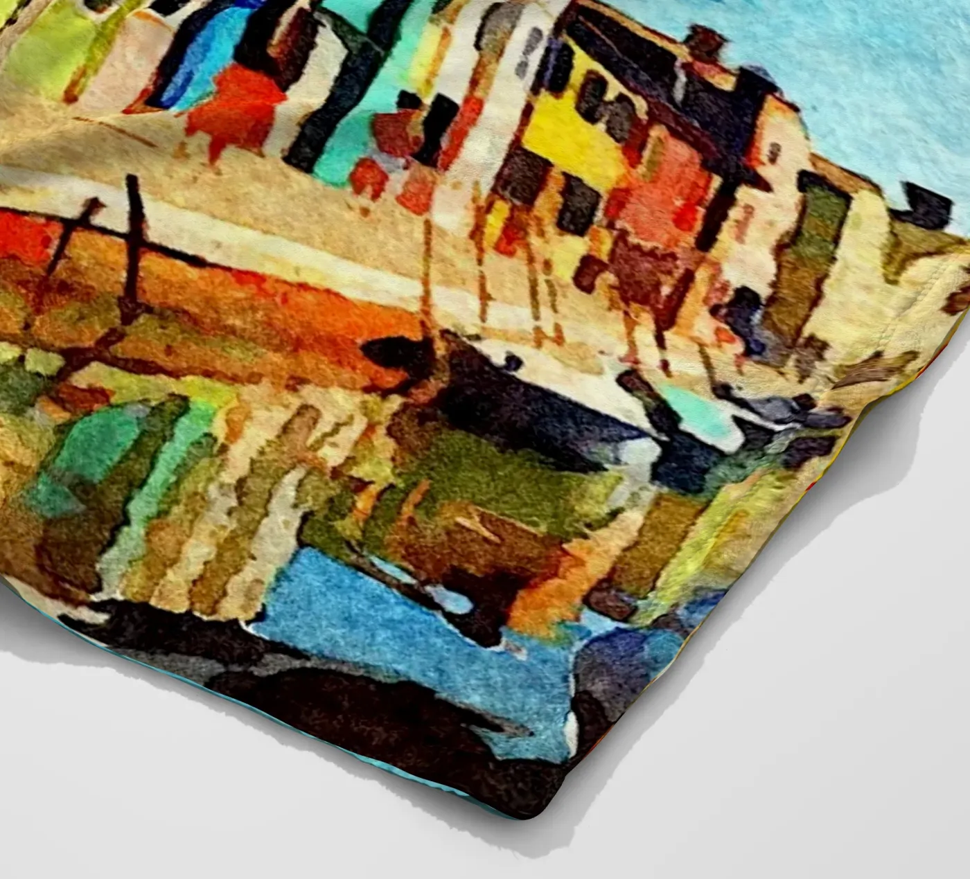 Burano Fleecedecke von Massimo Frascogna