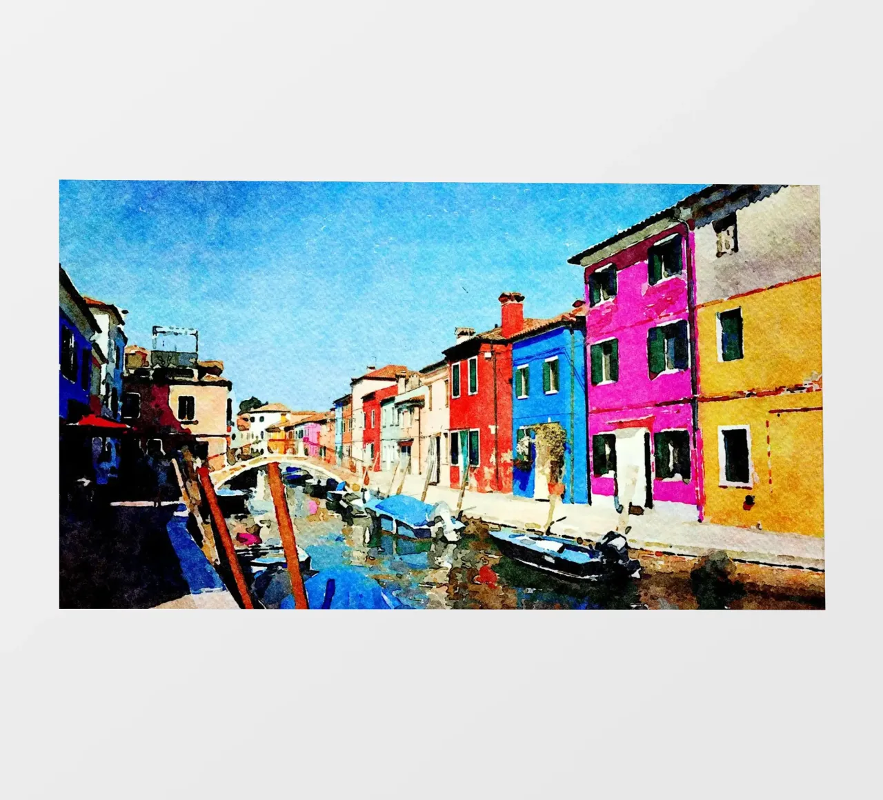 Burano pellicola backlit da Massimo Frascogna