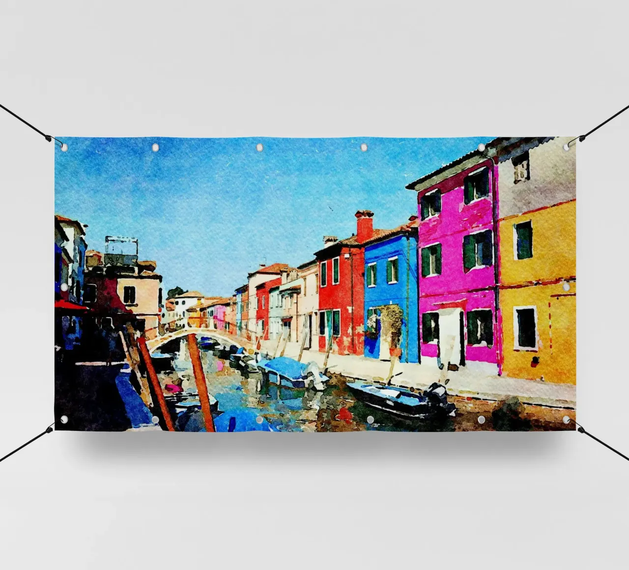 Burano telo in pvc da Massimo Frascogna