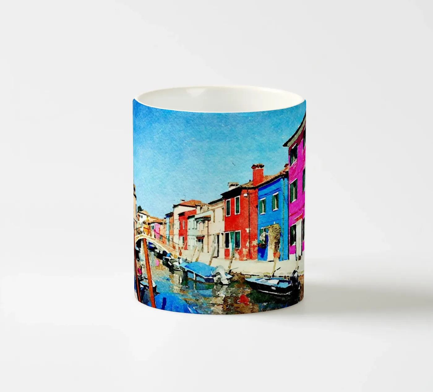 Burano tazza in ceramica da Massimo Frascogna
