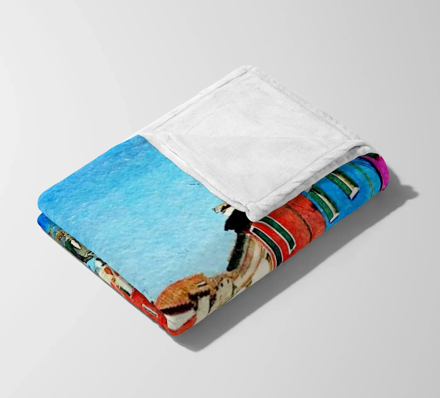 Burano fleecedeken van Massimo Frascogna