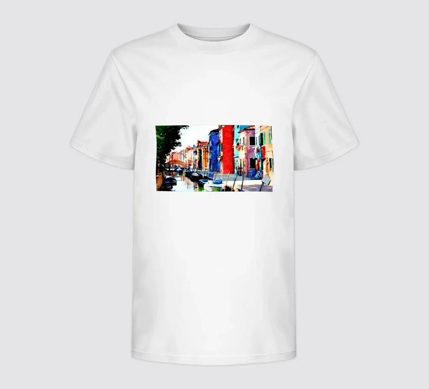 Burano t-shirt bambini da Massimo Frascogna