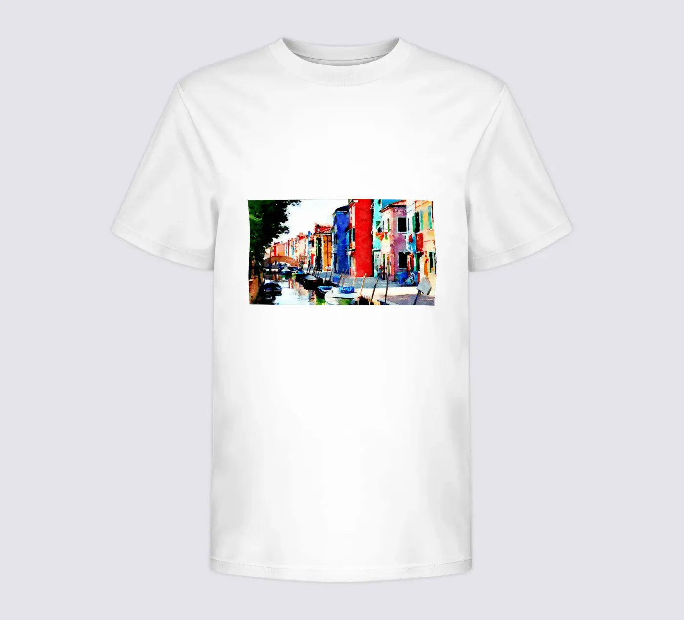Burano t-shirt bambini da Massimo Frascogna