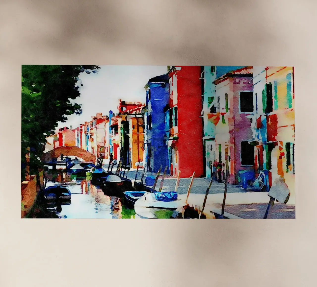 Burano backlit film by Massimo Frascogna