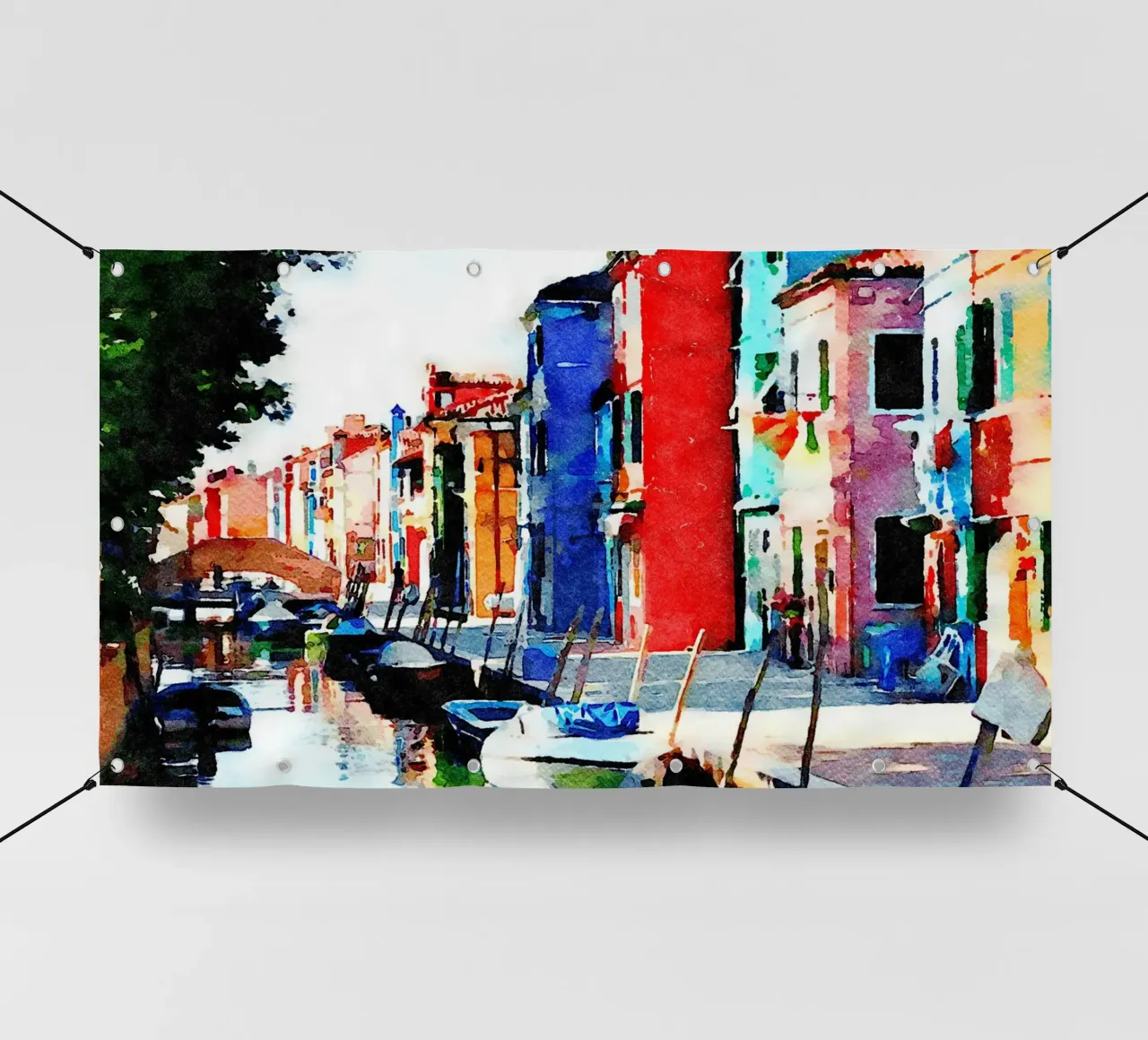 Burano telo in pvc da Massimo Frascogna