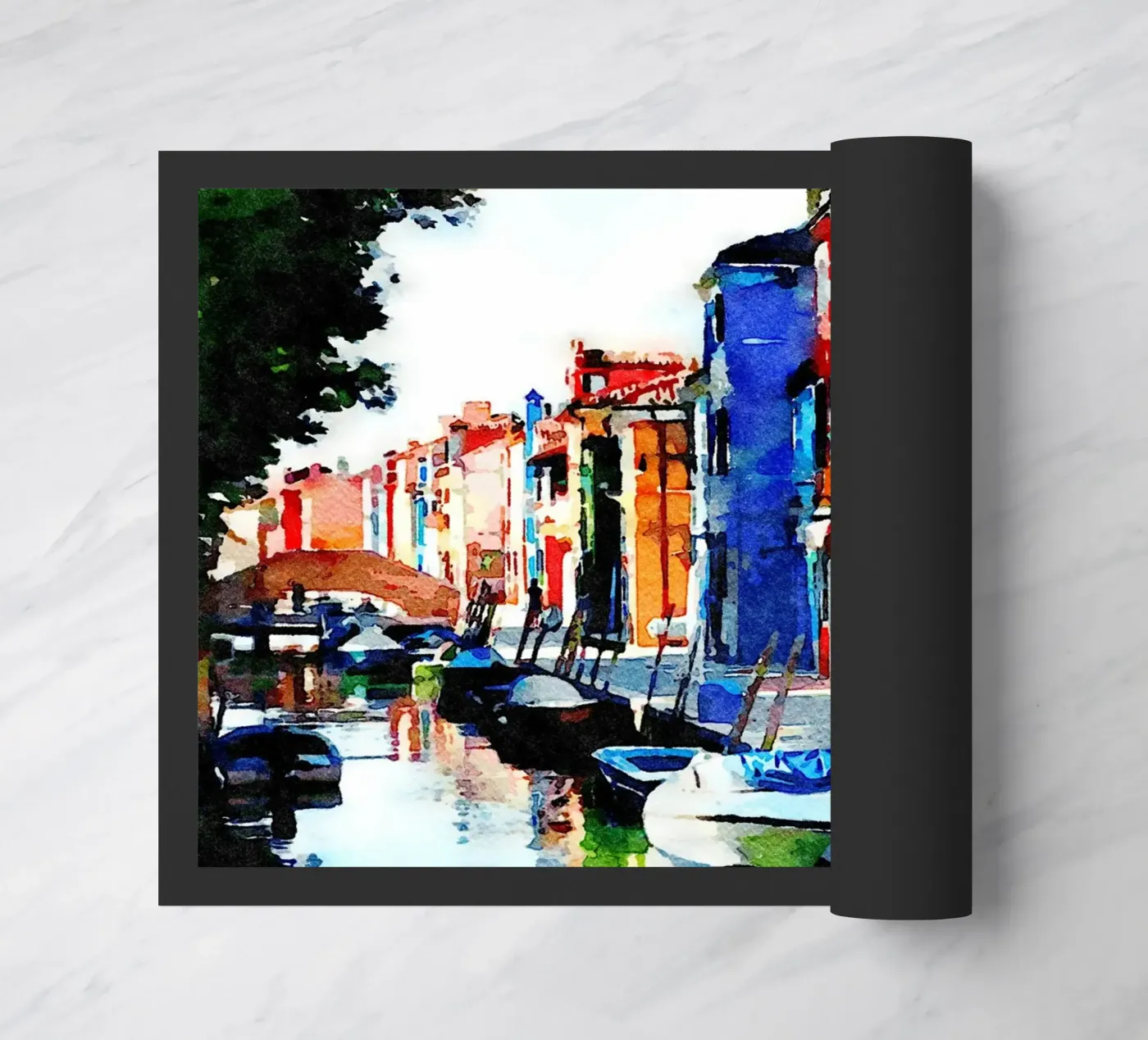 Burano deurmat van Massimo Frascogna