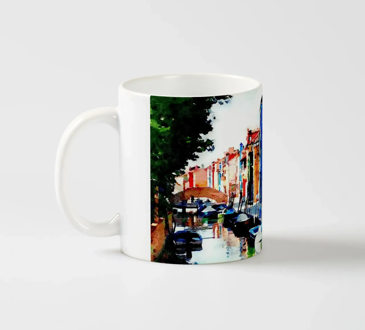 Burano ceramic mug by Massimo Frascogna