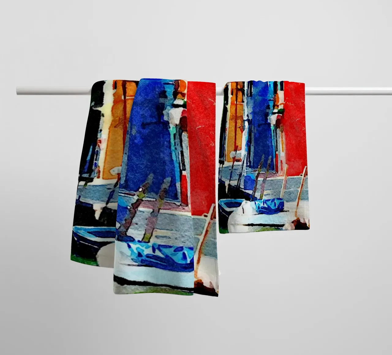 Burano towel by Massimo Frascogna