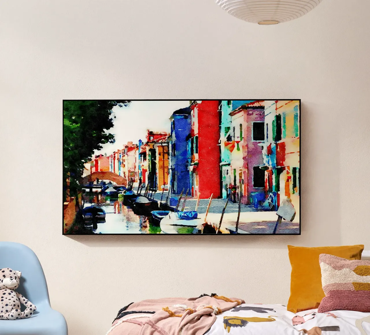 Burano acrylic glass by Massimo Frascogna