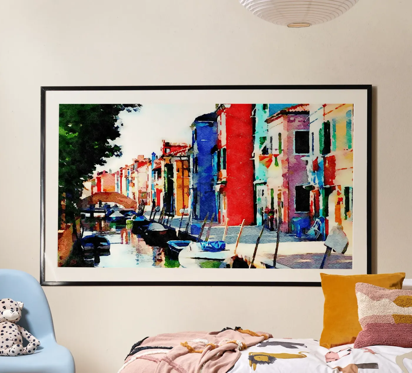 Burano poster van Massimo Frascogna