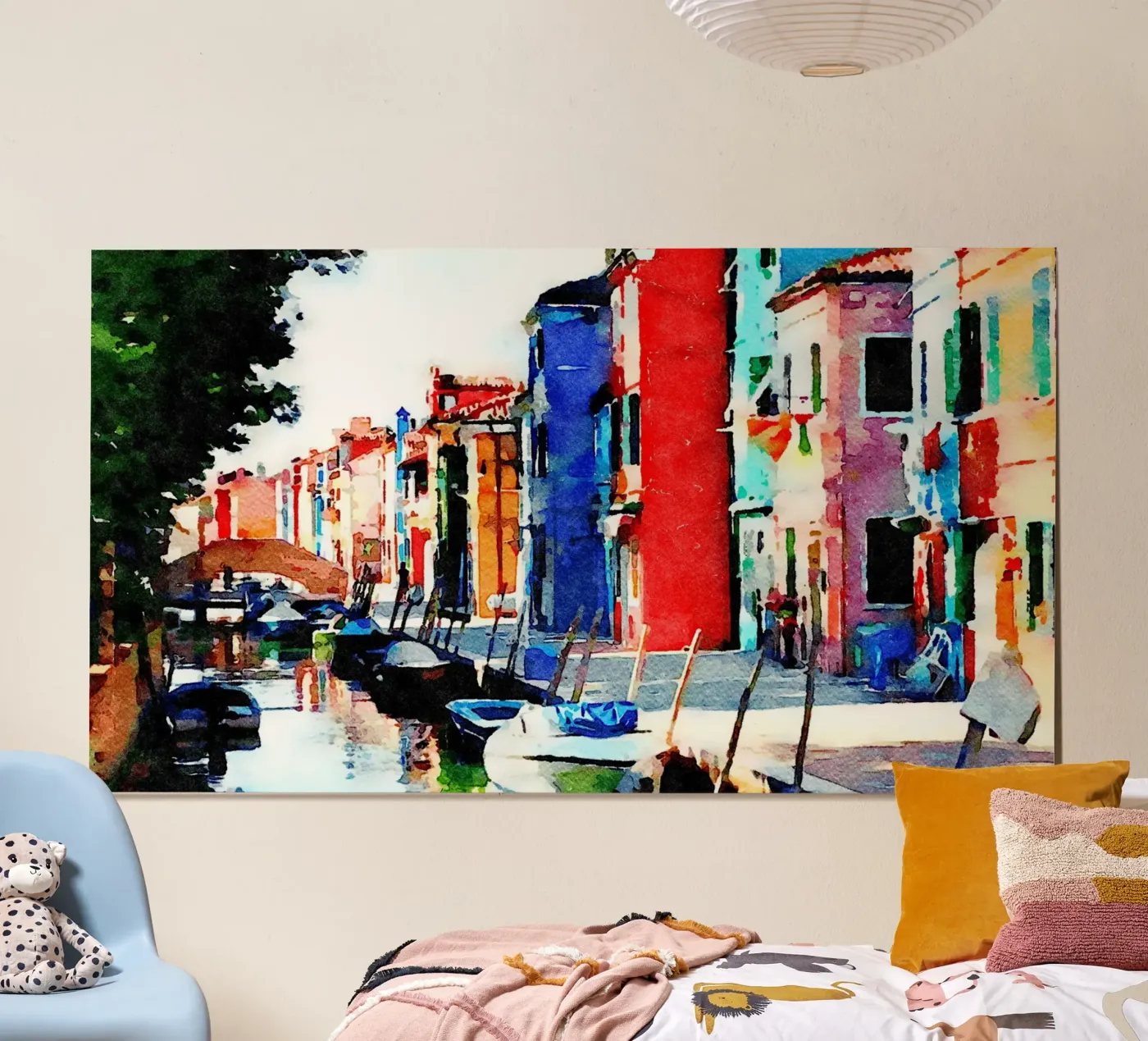 Burano poster van Massimo Frascogna