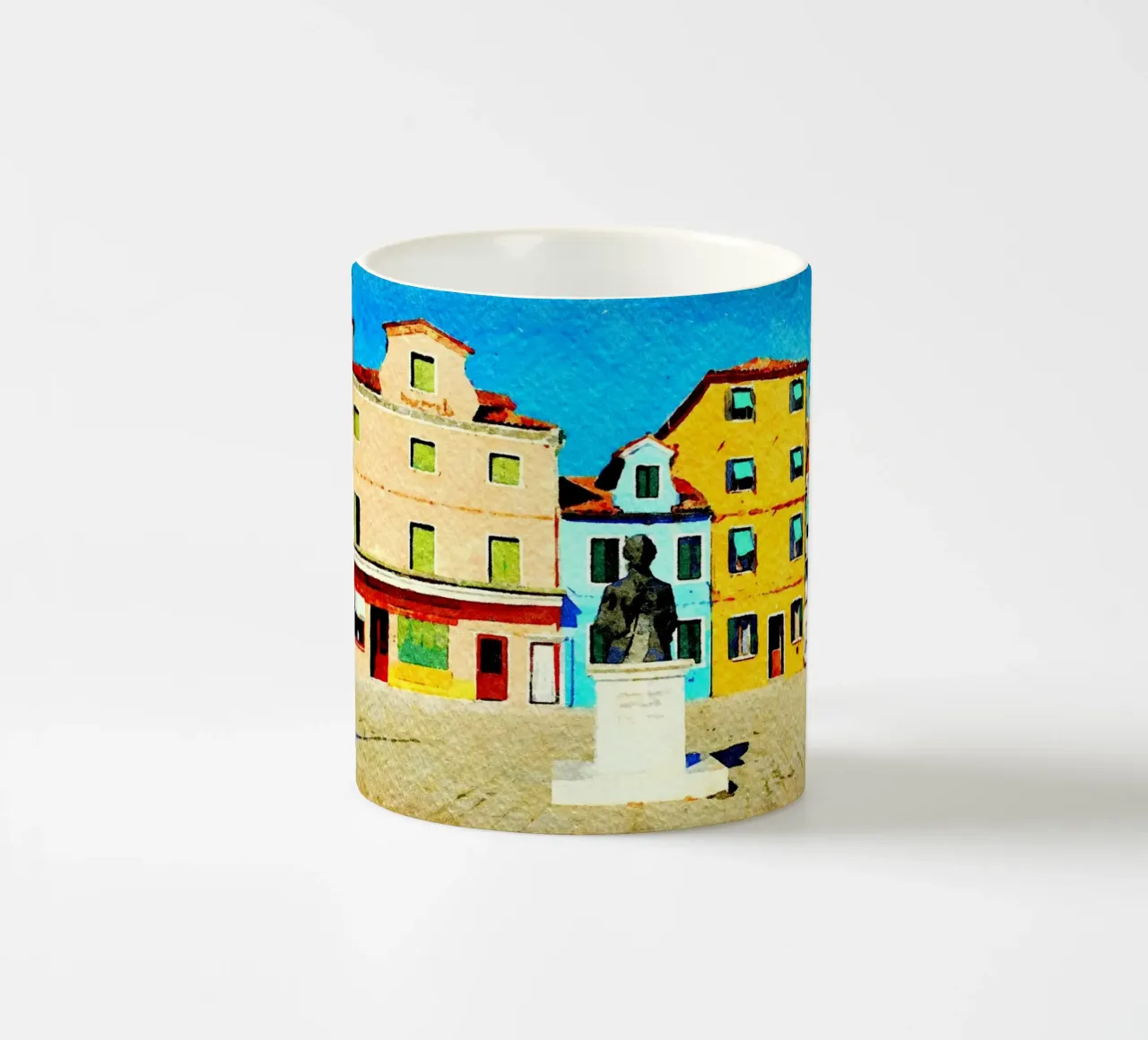 Burano tazza in ceramica da Massimo Frascogna