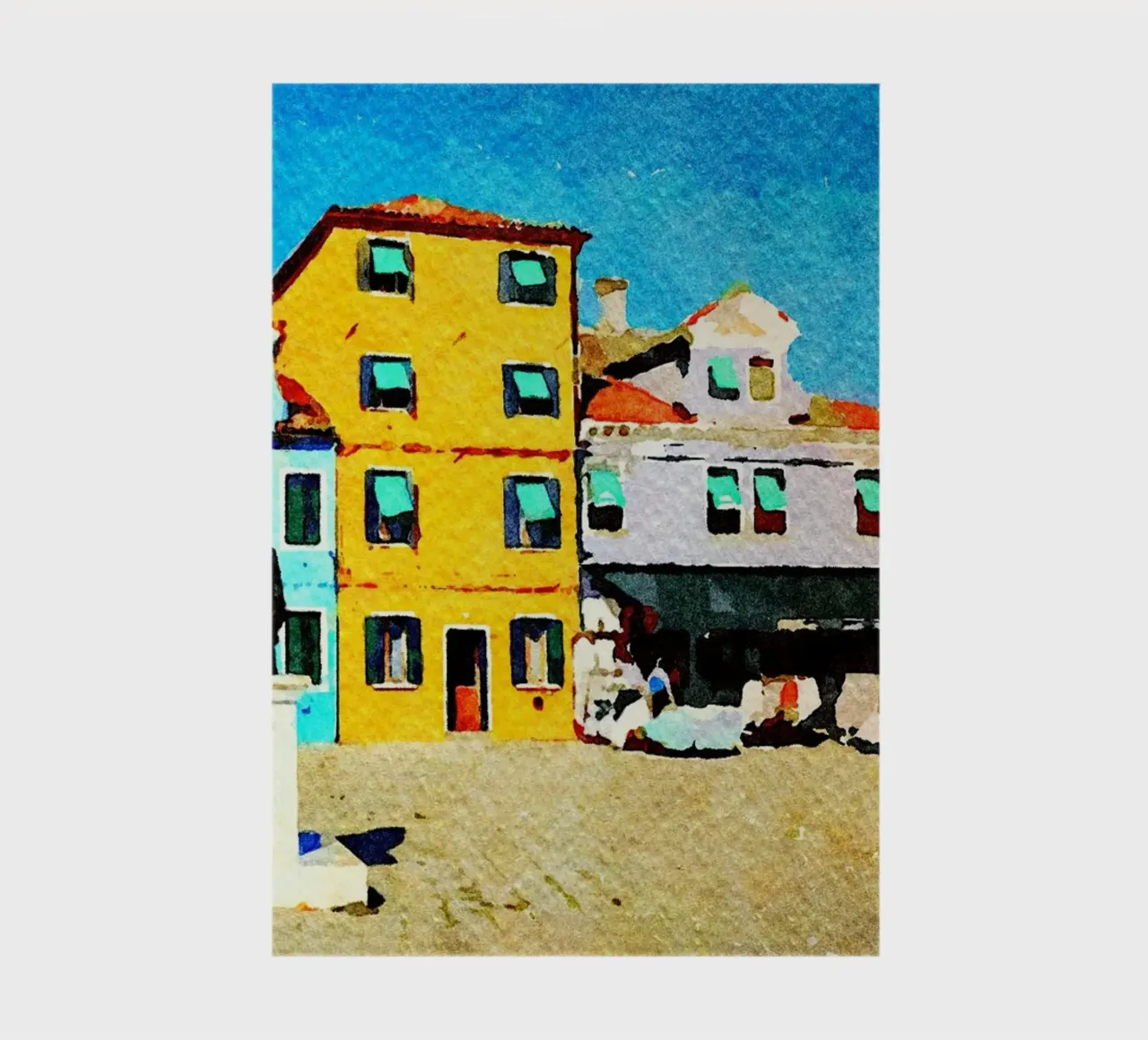 Burano cuaderno de Massimo Frascogna