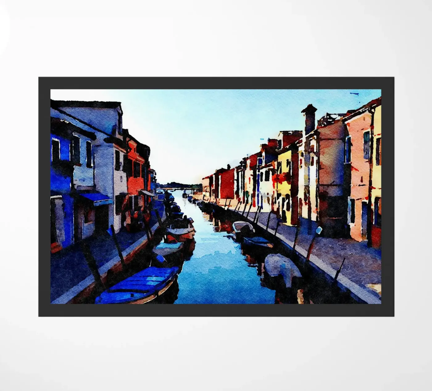 Murano doormat by Massimo Frascogna