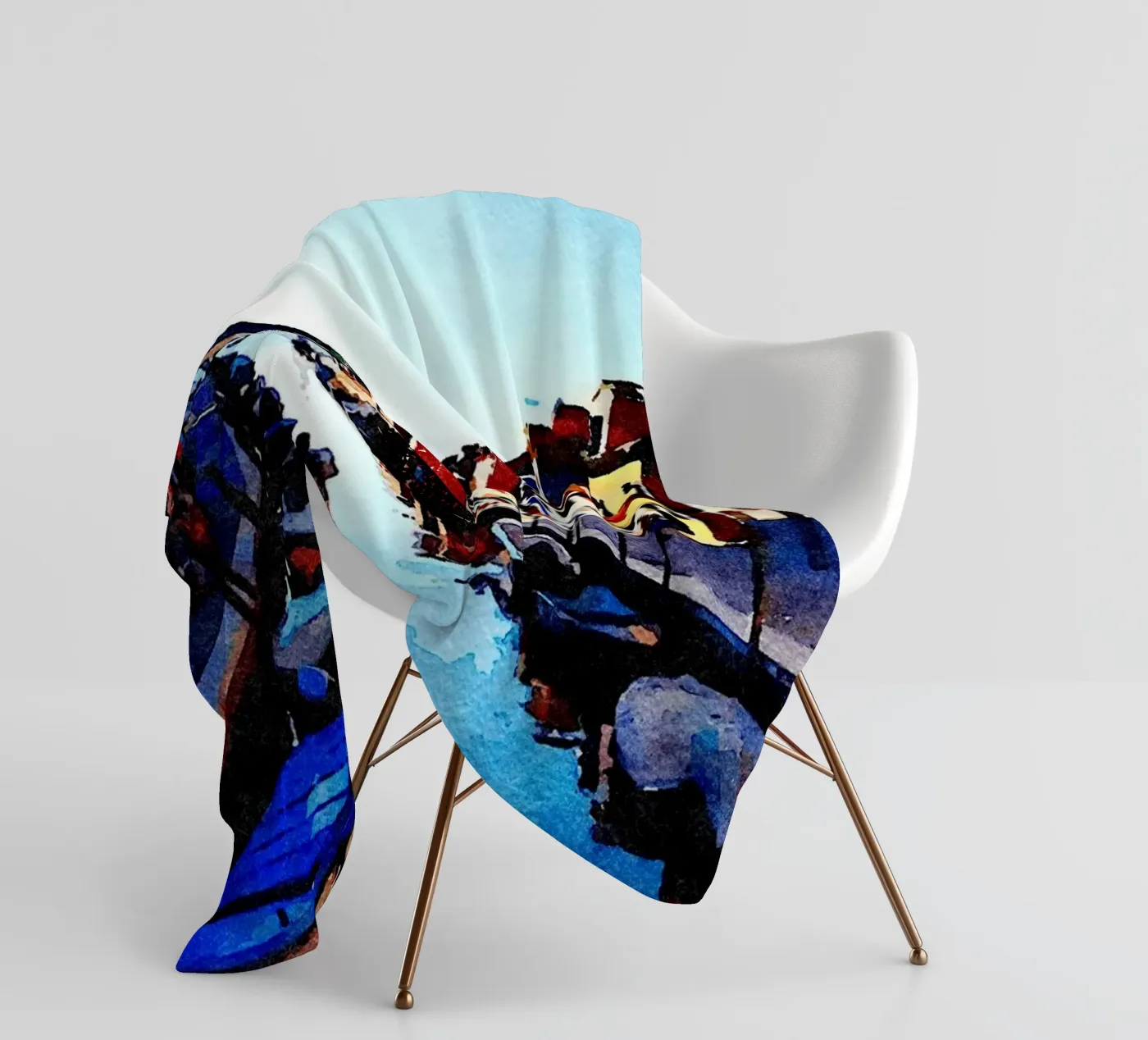 Murano Fleecedecke von Massimo Frascogna