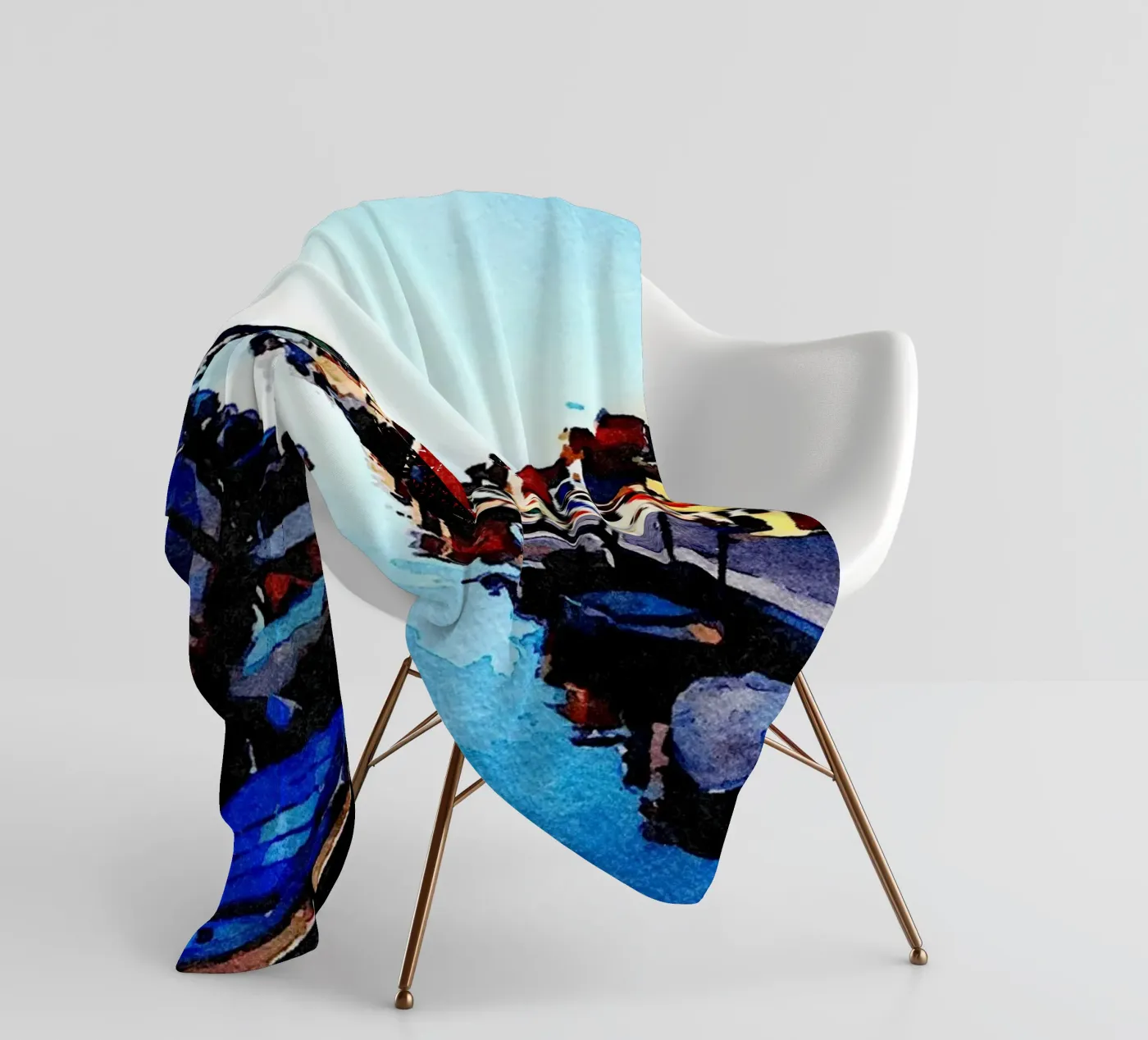 Murano Fleecedecke von Massimo Frascogna