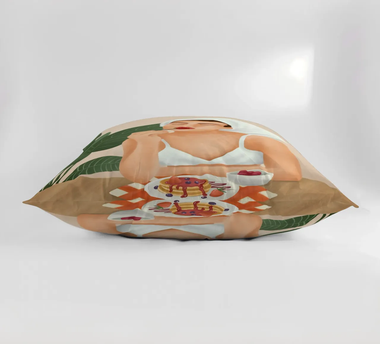 Strawberry Pancakes cuscino da Flow Line
