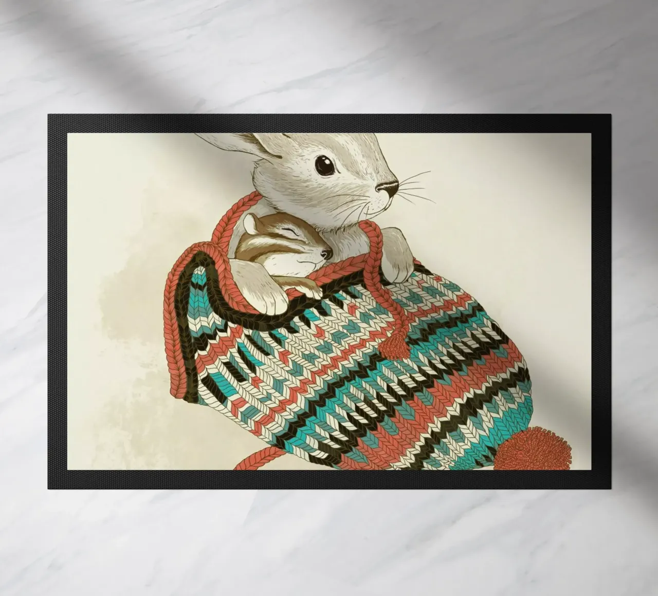 Cozy Chipmunk zerbino da Laura Graves