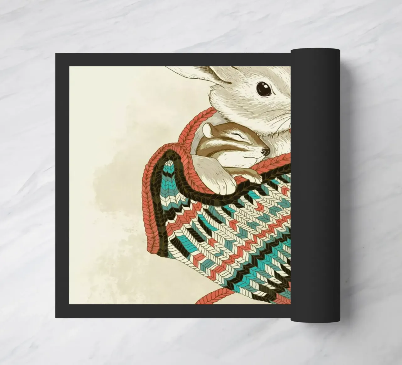 Cozy Chipmunk zerbino da Laura Graves