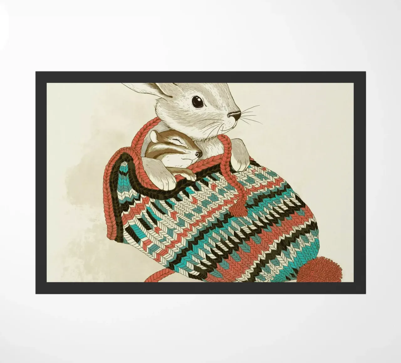 Cozy Chipmunk zerbino da Laura Graves