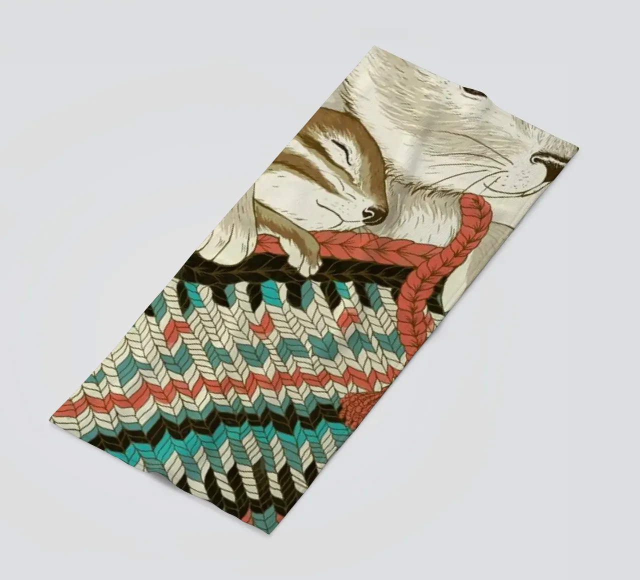 Cozy Chipmunk telo mare da Laura Graves