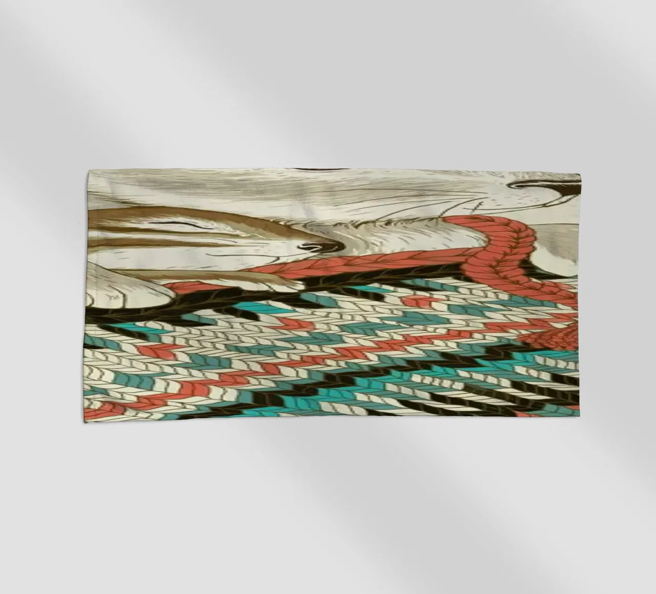 Cozy Chipmunk telo mare da Laura Graves