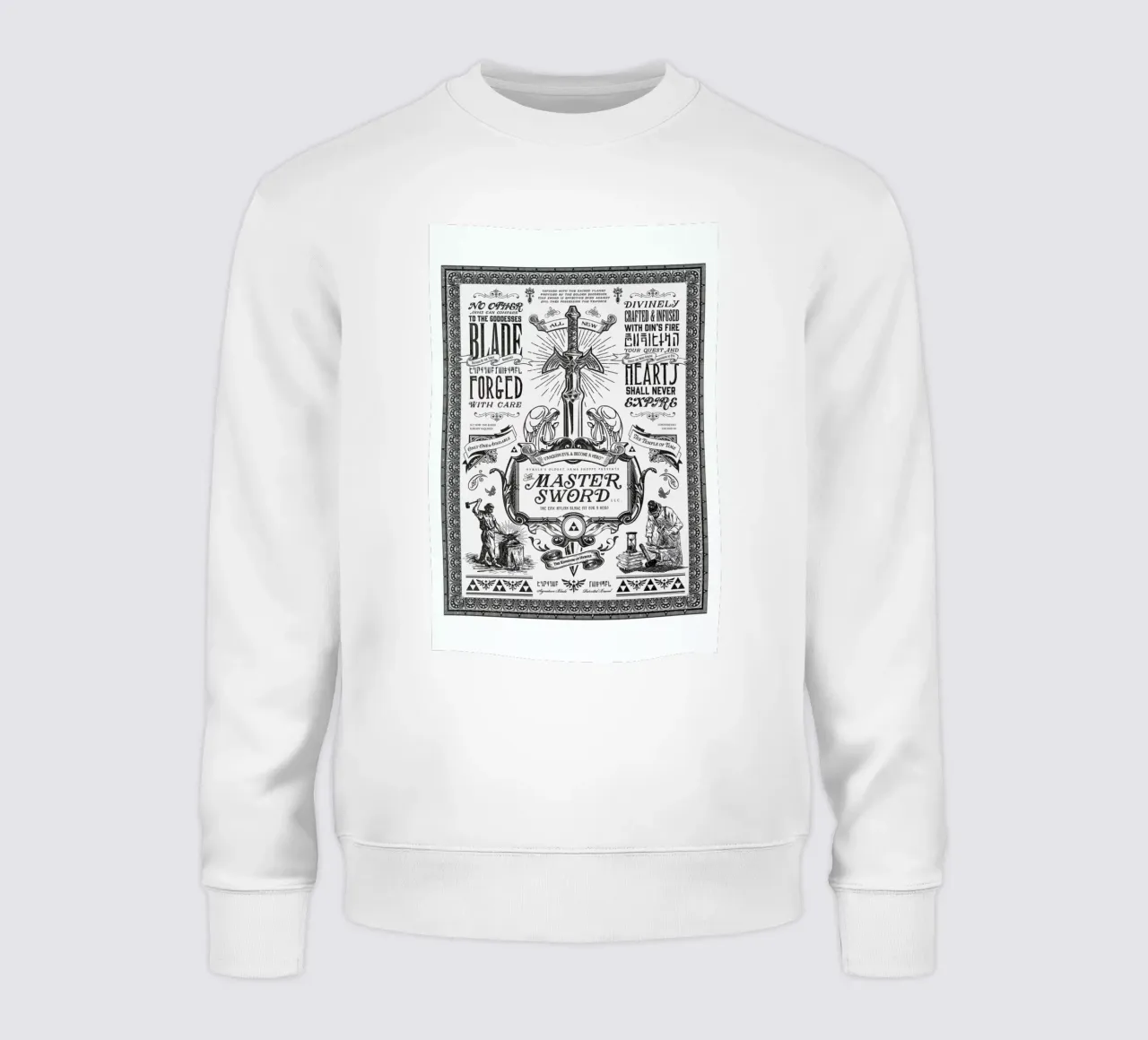 Master Sword Advertisement felpa da Barrett Biggers