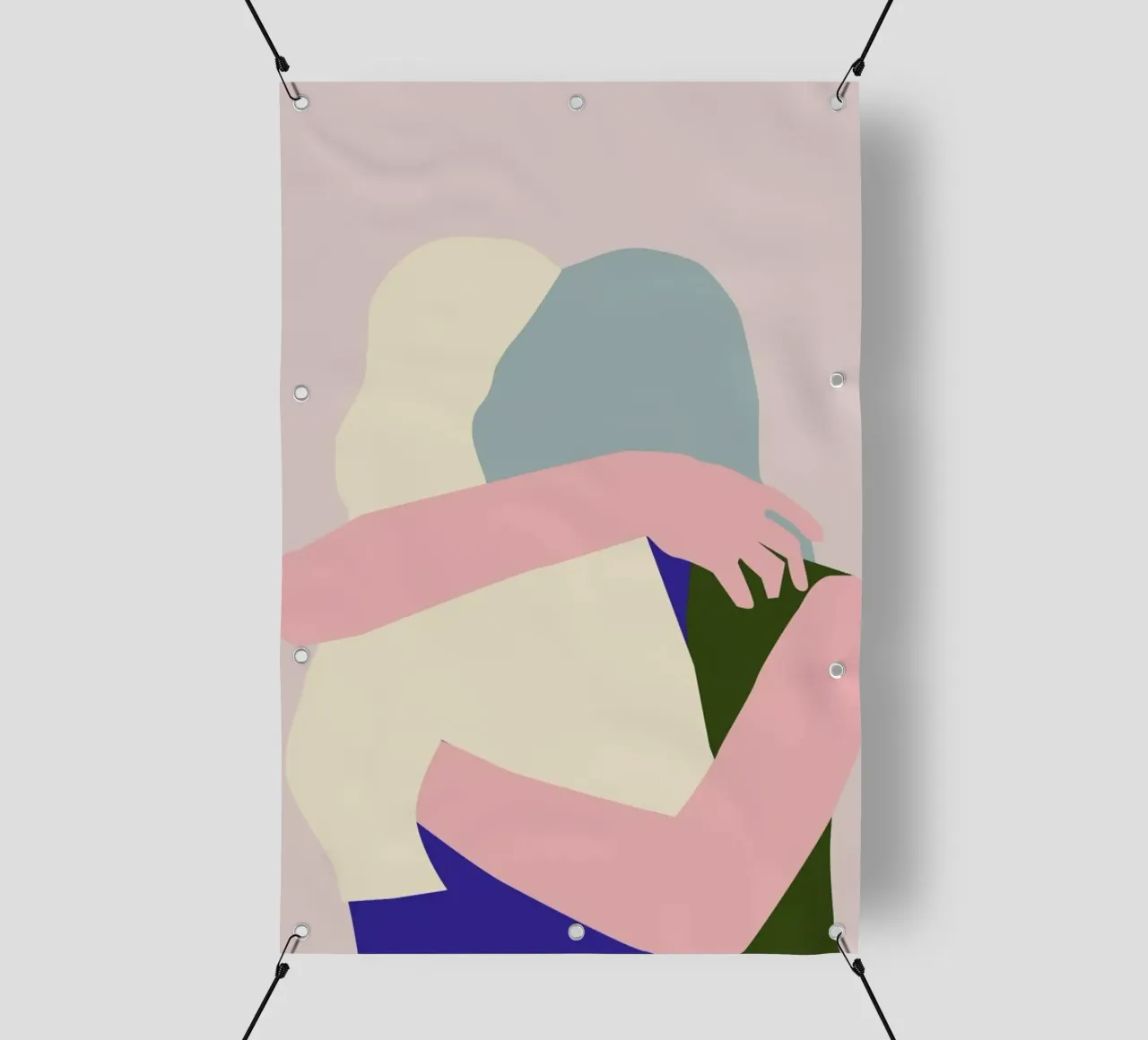 Hug 2 telo in pvc da Helena Ravenne