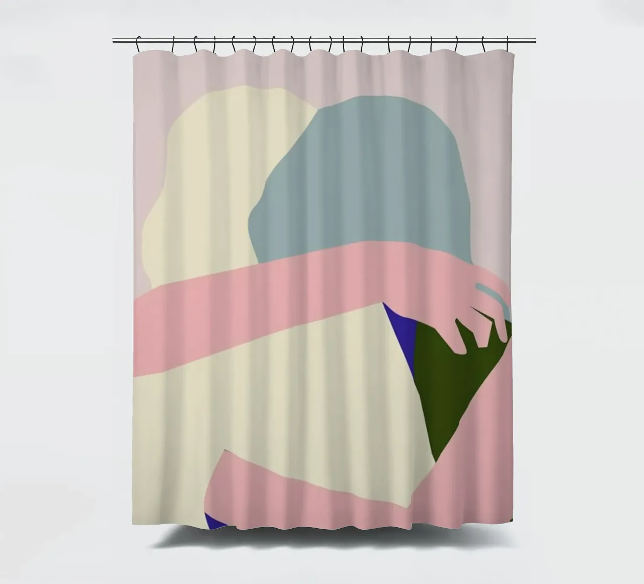 Hug 2 tenda da doccia da Helena Ravenne