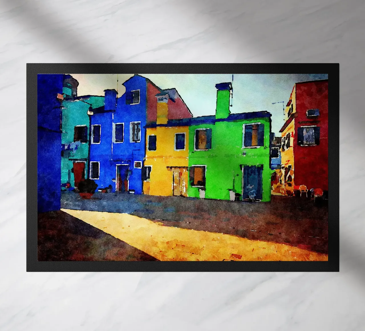 Burano doormat by Massimo Frascogna