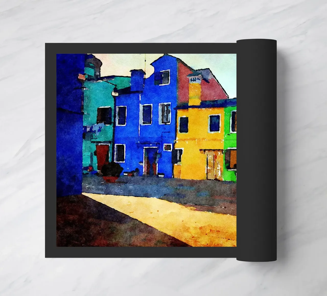 Burano doormat by Massimo Frascogna