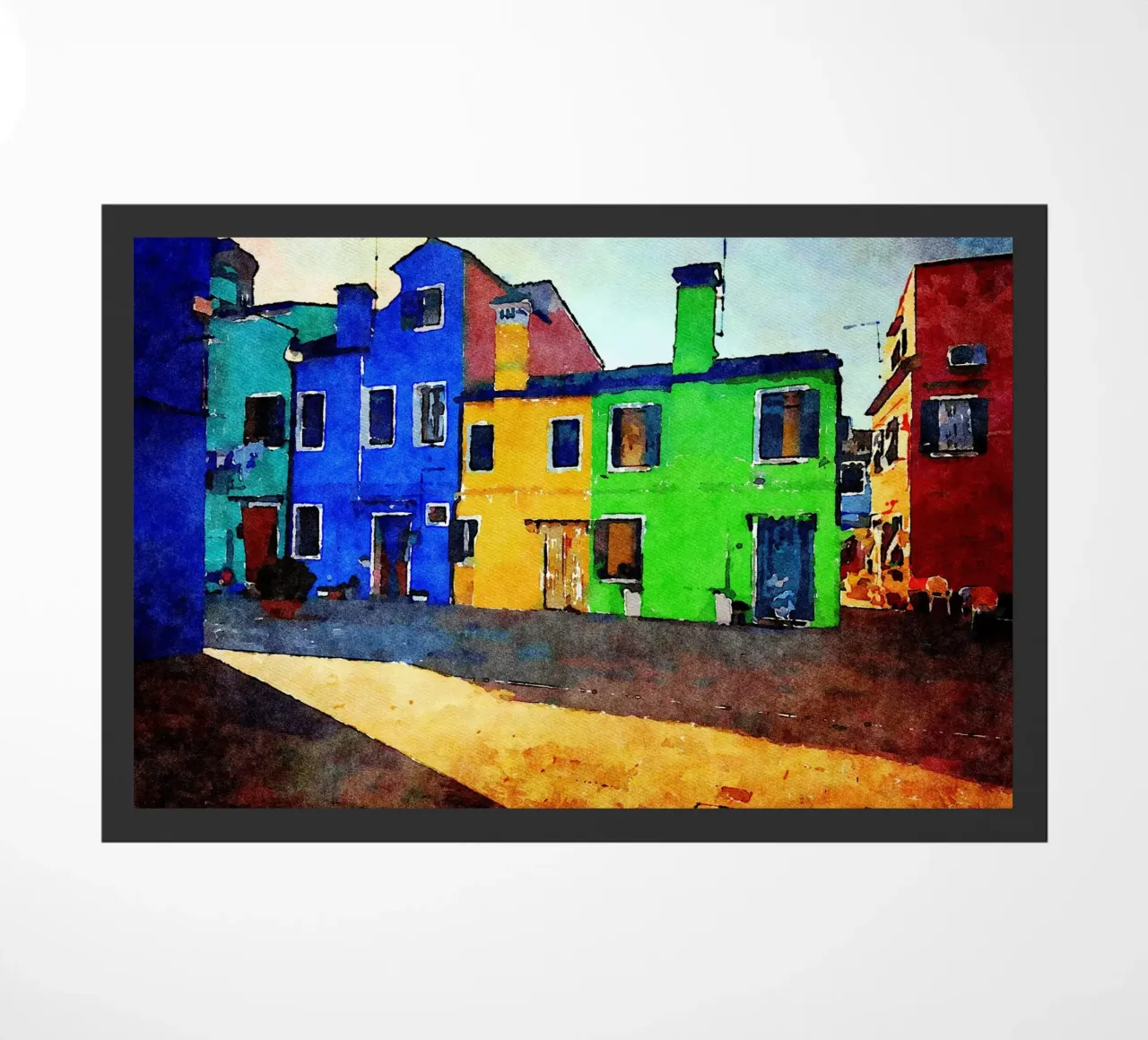 Burano doormat by Massimo Frascogna