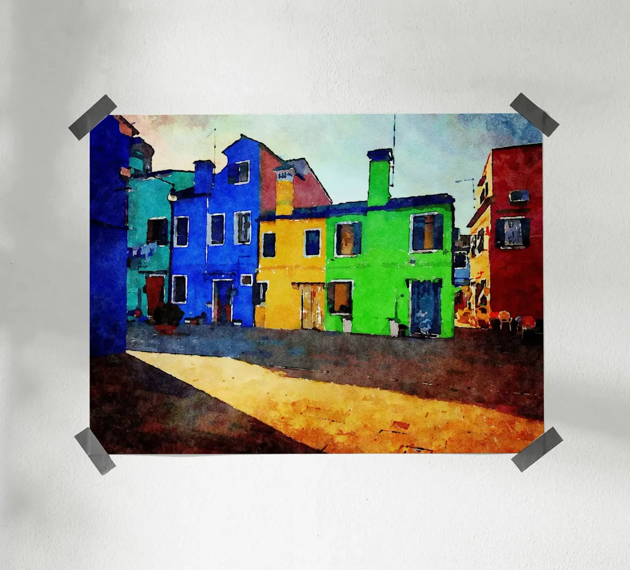 Burano poster da Massimo Frascogna