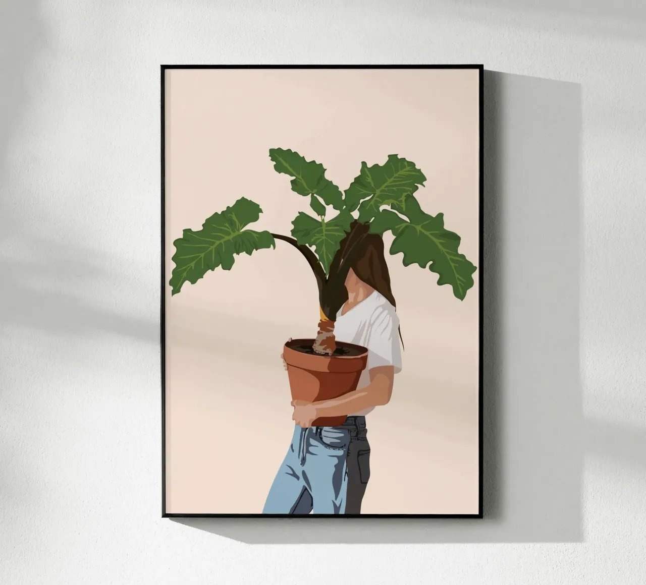 Vase Plant plexiglass da Flow Line