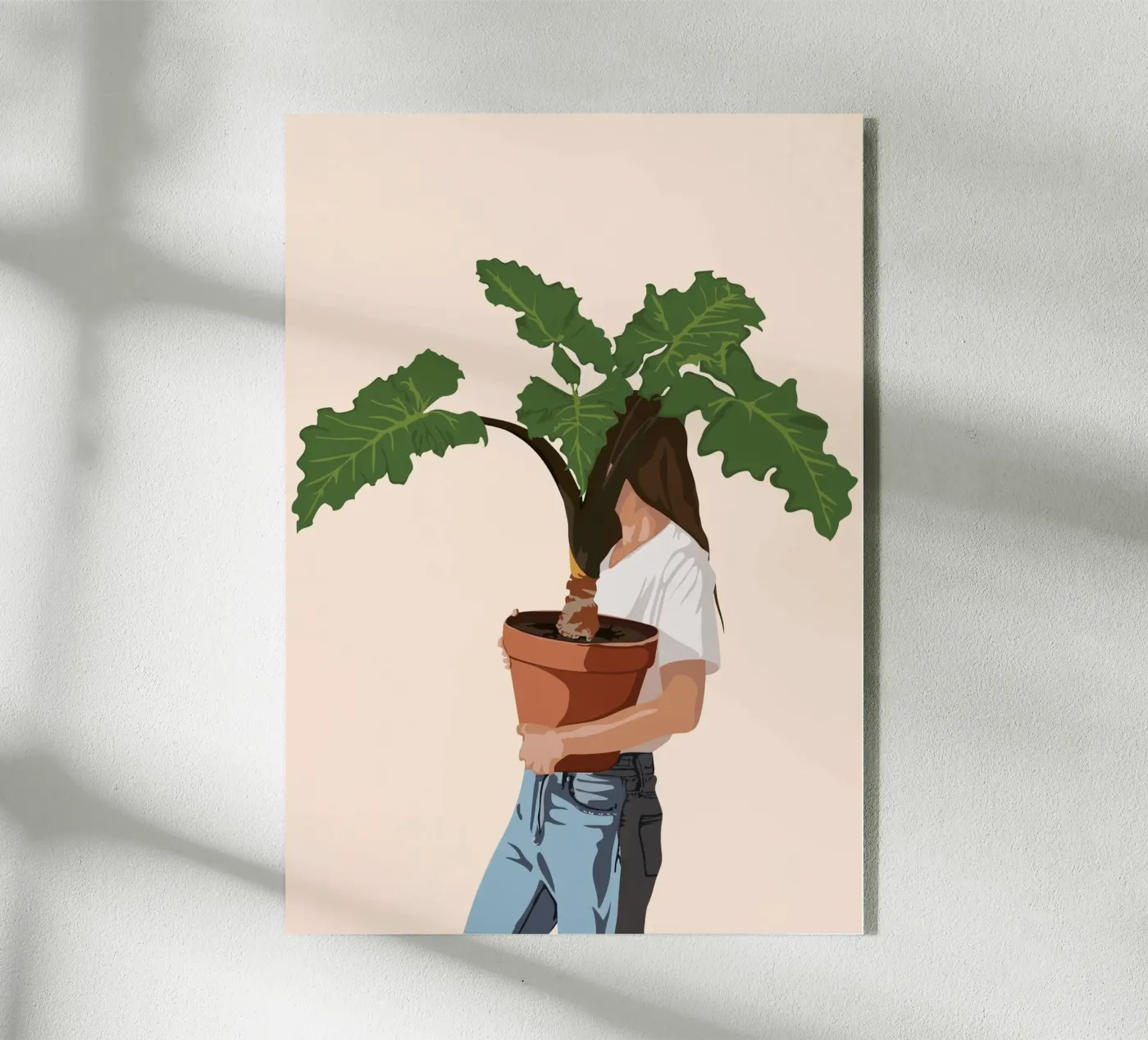 Vase Plant plexiglass da Flow Line